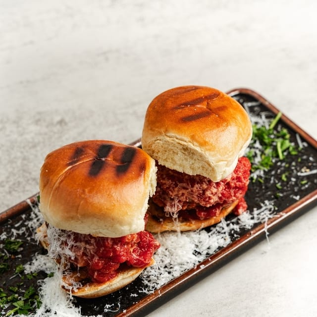 Meatball Sliders.