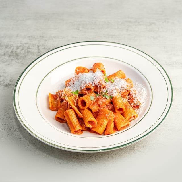Spicy Vodka Rigatoni.